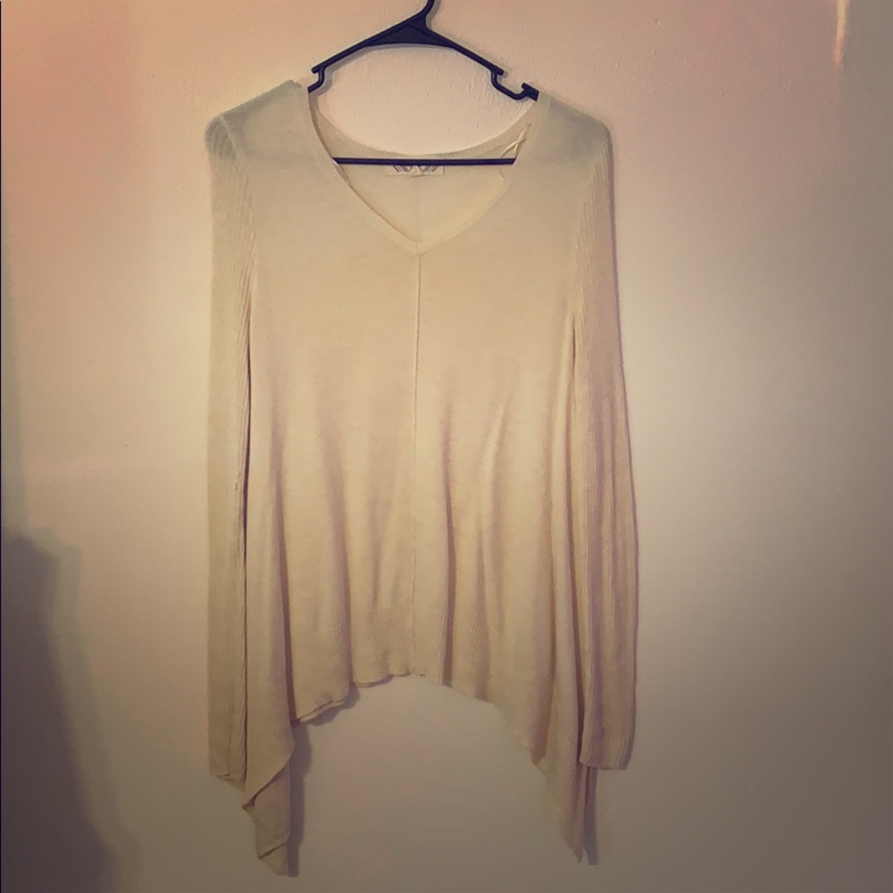 oversized flowy sweater